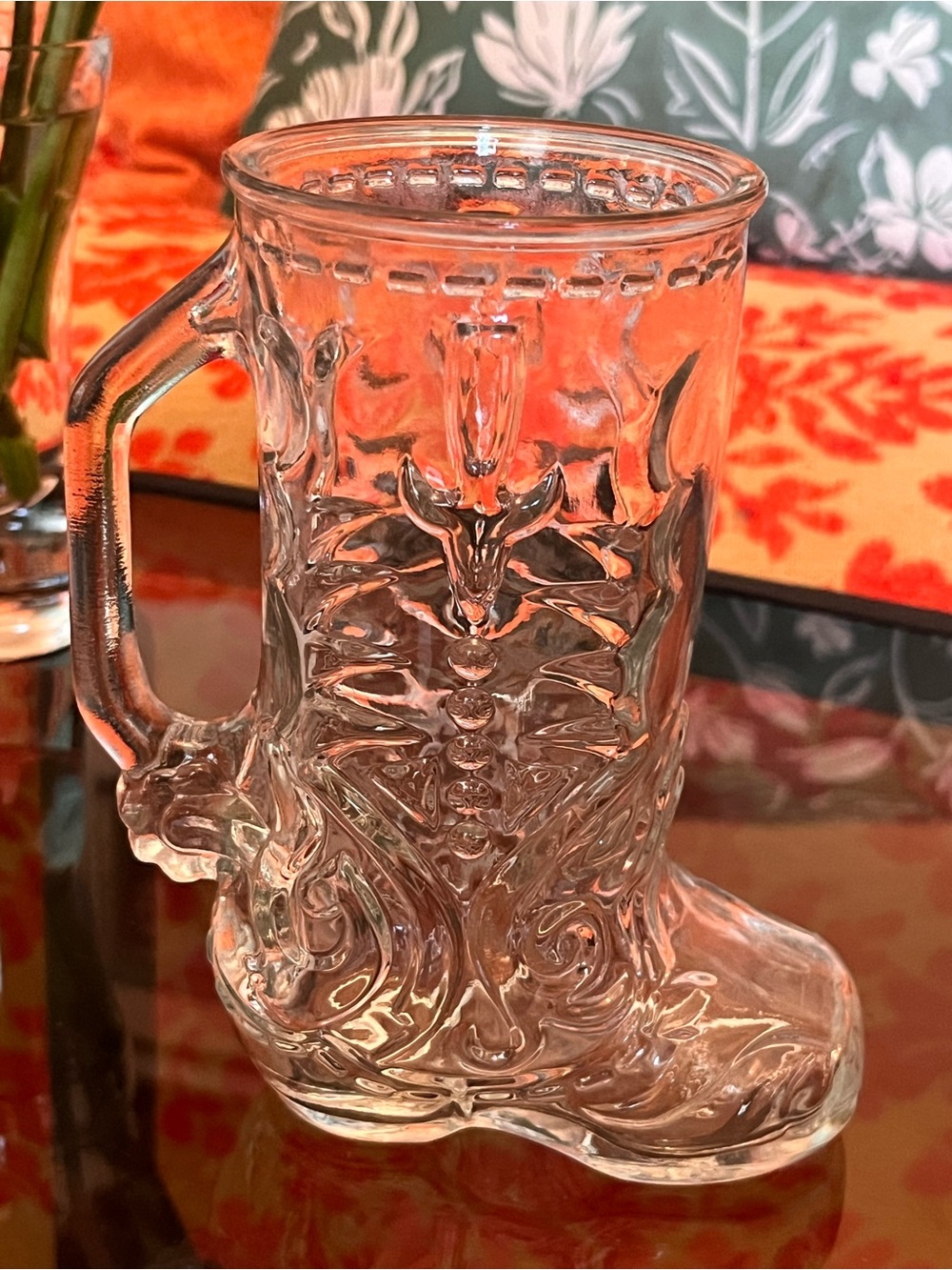 Libbey of Canada Cowgirl/Cowboy Glass Mug